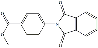 2-(4-(Methoxycarbonyl)phenyl)-2H-isoindole-1,3-dione 结构式