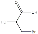 (-)-3-Bromo-D-lactic acid 结构式