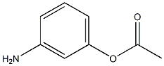 Acetic acid 3-aminophenyl ester 结构式
