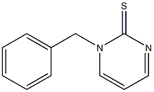 1,2-Dihydro-1-benzylpyrimidine-2-thione 结构式