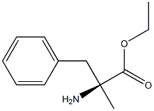 (S)-2-Amino-2-methyl-3-phenylpropionic acid ethyl ester 结构式