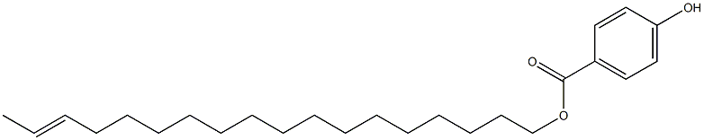 4-Hydroxybenzoic acid 16-octadecenyl ester 结构式