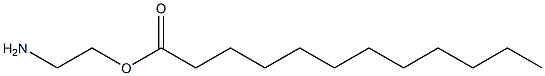 Lauric acid 2-aminoethyl ester 结构式