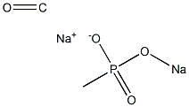 Sodiooxycarbonylmethylphosphonic acid sodium salt 结构式