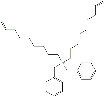 Di(8-nonenyl)dibenzylaminium 结构式