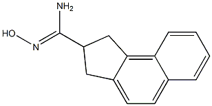 2,3-Dihydro-1H-cyclopenta[a]naphthalene-2-carboxamide oxime 结构式