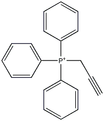 2-Propynyltriphenylphosphonium 结构式