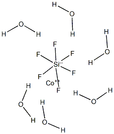 Cobalt hexafluorosilicate hexahydrate 结构式
