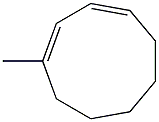 1-Methyl-1,3-cyclononadiene 结构式