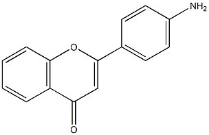 4'-Aminoflavone 结构式