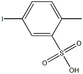 5-Iodo-2-methylbenzenesulfonic acid 结构式