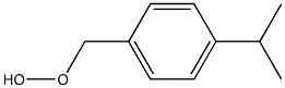 p-Cumenylmethyl hydroperoxide 结构式