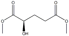 [R,(-)]-2-Hydroxyglutaric acid dimethyl ester 结构式