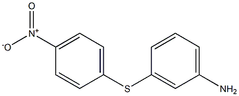 m-(p-Nitrophenylthio)aniline 结构式