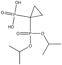 1,1-Cyclopropanediylbis(phosphonic acid diisopropyl) ester 结构式
