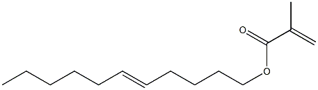 Methacrylic acid (5-undecenyl) ester 结构式