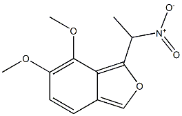 1-(1-Nitroethyl)-6,7-dimethoxyisobenzofuran 结构式