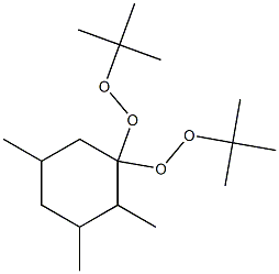 2,3,5-Trimethyl-1,1-bis(tert-butylperoxy)cyclohexane 结构式