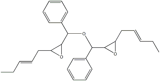 3-(2-Pentenyl)phenylglycidyl ether 结构式