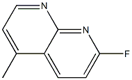 2-Fluoro-5-methyl-1,8-naphthyridine 结构式