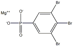 3,4,5-Tribromophenylphosphonic acid magnesium salt 结构式