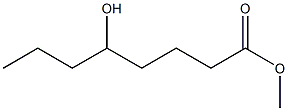 5-Hydroxyoctanoic acid methyl ester 结构式