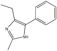 2-Methyl-4-ethyl-5-phenyl-1H-imidazole 结构式