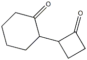 2-(2-Oxocyclobutan-1-yl)cyclohexan-1-one 结构式