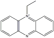 5-Ethylphenazin-5-ium 结构式