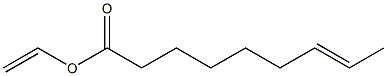 7-Nonenoic acid ethenyl ester 结构式