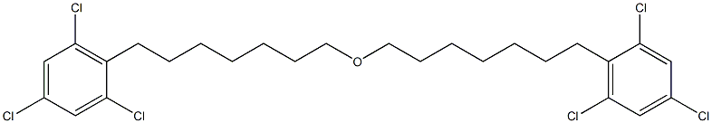 2,4,6-Trichlorophenylheptyl ether 结构式