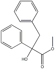 (-)-2,3-Diphenyl-L-lactic acid methyl ester 结构式