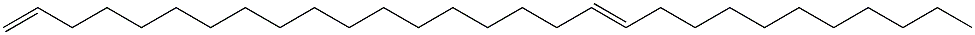 (18E)-Nonacosa-1,18-diene 结构式