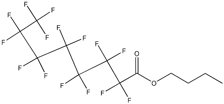 Pentadecafluorooctanoic acid butyl ester 结构式