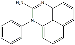 1-Phenyl-1H-perimidin-2-amine 结构式