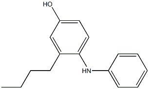 2-Butyl[iminobisbenzen]-4-ol 结构式
