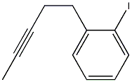 1-(3-Pentynyl)-2-iodobenzene 结构式