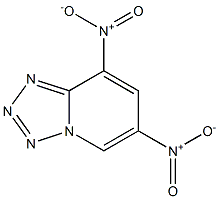 6,8-Dinitrotetrazolo[1,5-a]pyridine 结构式