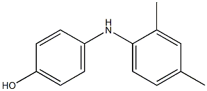 p-(2,4-Dimethylanilino)phenol 结构式