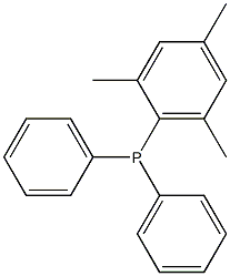 2,4,6-Trimethylphenyldiphenylphosphine 结构式