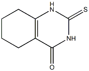 4-Oxo-2-thioxo-1,2,3,4,5,6,7,8-octahydroquinazoline 结构式