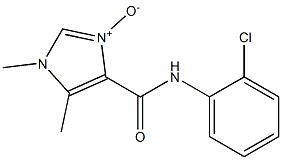 1,5-Dimethyl-N-(2-chlorophenyl)-1H-imidazole-4-carboxamide 3-oxide 结构式