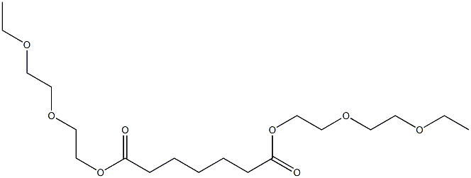 Pentane-1,5-dicarboxylic acid bis[2-(2-ethoxyethoxy)ethyl] ester 结构式