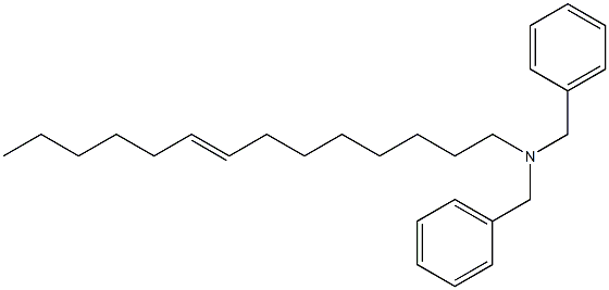 (8-Tetradecenyl)dibenzylamine 结构式