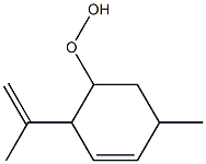 p-Mentha-2,8-dien-5-yl hydroperoxide 结构式