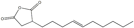 3,4-Dihydro-3-(4-decenyl)-2,5-furandione 结构式