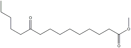 10-Oxopentadecanoic acid methyl ester 结构式