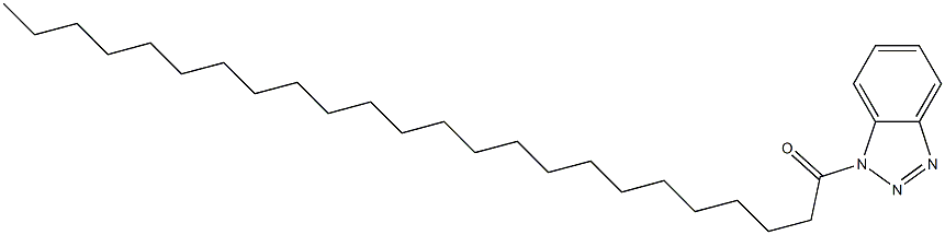 1-Tetracosanoyl-1H-benzotriazole 结构式
