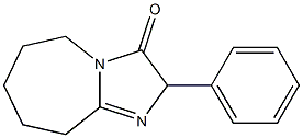 6,7,8,9-Tetrahydro-2-phenyl-5H-imidazo[1,2-a]azepin-3(2H)-one 结构式