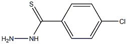 4-Chlorophenylthiocarbonylhydrazine 结构式